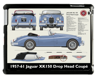 Jaguar XK150S DHC 1957-61 Large Table Cover